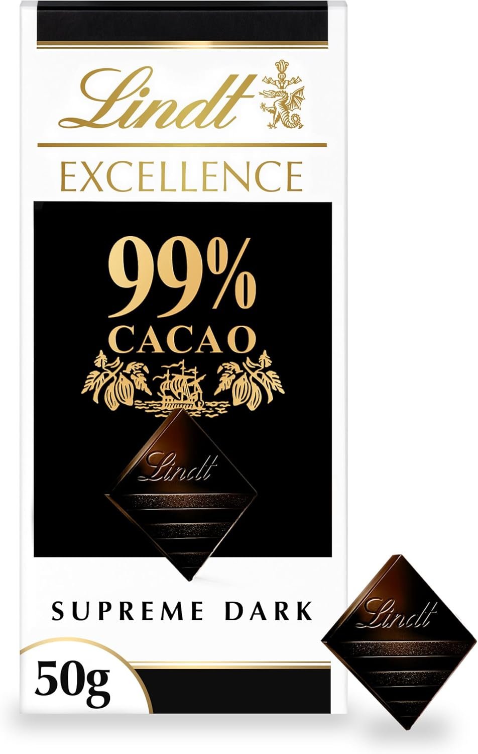 Lindt Excellence Dark 85% Cocoa Chocolate Bar, 100g(pack of 6)